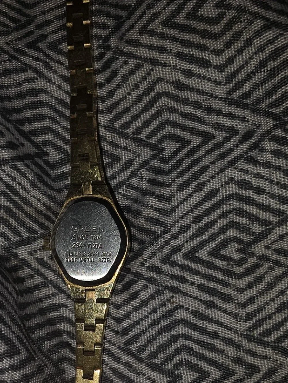 Gruen Women's Gold-Tone Link Bracelet Watch
